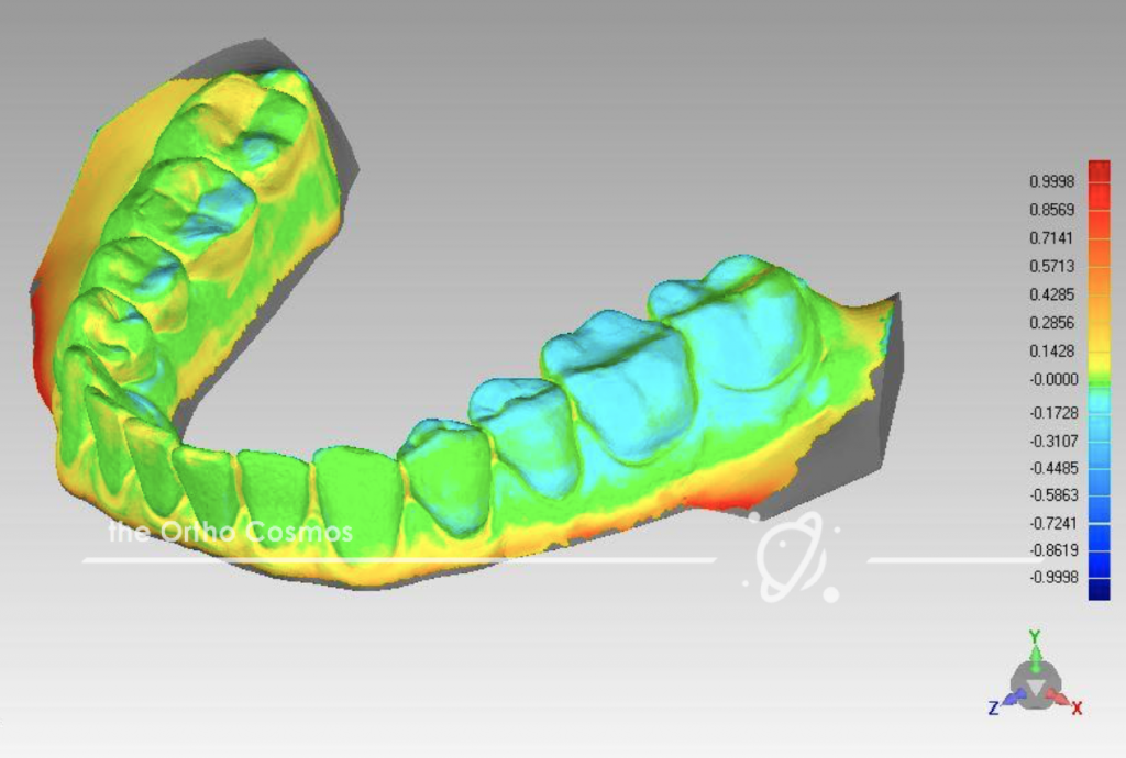 Comparing Horizontal and Vertical 3D Print Accuracy - The Ortho Cosmos